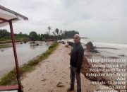 Abrasi Pante Pelangi Semakin Meluas,Masyarakat Harapkan Turun Tangan Pemerintah .
