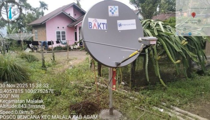 Kemkomdigi Siagakan 10 Titik Internet Darurat Satria – 1 di Lokasi Bencana