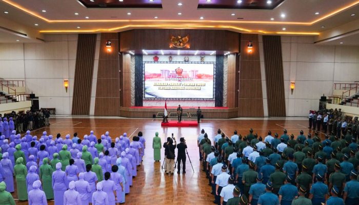 Wakil Panglima TNI Pimpin Laporan Korps Kenaikan Pangkat 139 Pati
