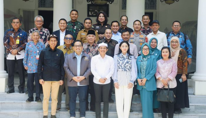 Bahas Kelola Pertanahan dan Tata Ruang, Kapolres Purwakarta Bersinergi dengan Forkopimda Hadiri Kunjungan Kerja Spesifik Komisi II DPR RI.