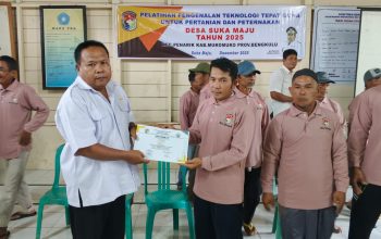 pemdes suka maju menggelar pelatihan teknologi tepat guna, peningkatan produksi pertanian dan peternakan 7 Img 20251210 Wa0024