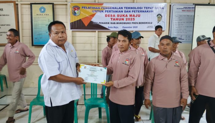Pemdes Suka Maju Menggelar Pelatihan Teknologi Tepat Guna, Peningkatan Produksi Pertanian Dan Peternakan