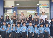 Polri Sahabat Anak, Sat Lantas Polres Purwakarta Gelar Outing Class Bersama Sdn 1 Cilangkap