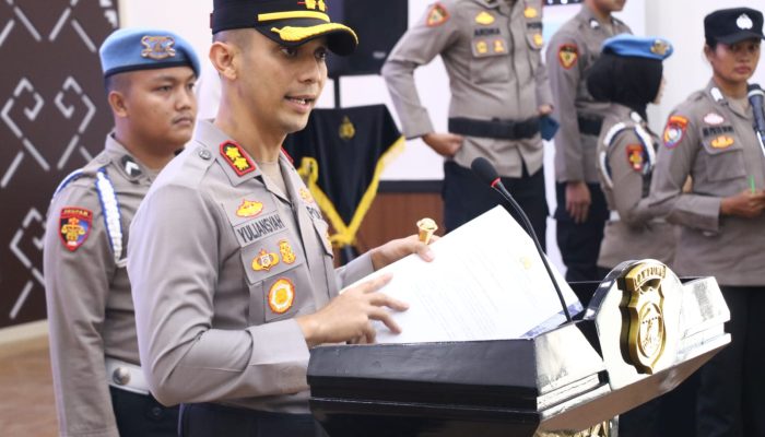 Kapolres Tulang Bawang Pimpin Sertijab Kasi Was, Wujudkan Polri yang Bersih dan Akuntabel