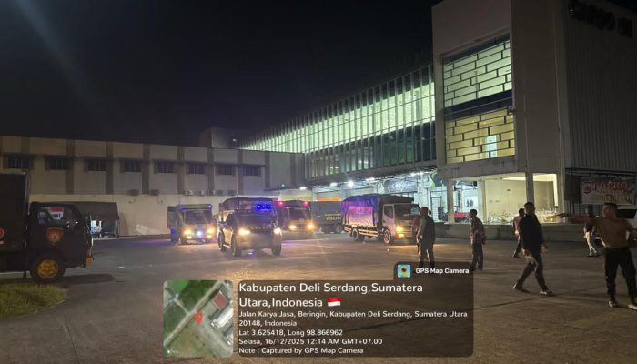 Polda Aceh Kawal Distribusi 52,7 Ton Bantuan Baharkam Polri ke Aceh Tamiang