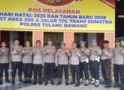 Propam Polres Tulang Bawang Sikat Disiplin Personel! Ops Lilin Krakatau 2025 Dikawal Ketat Demi Pelayanan Prima Masyarakat