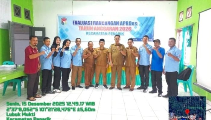 Pemdes Maju Makmur Gelar Evaluasi APBDes Tahun Anggaran 2026