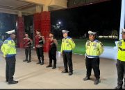 Polres Banyuasin Gelar Patroli Terpadu Jaga Harkamtibmas Di Akhir Pekan