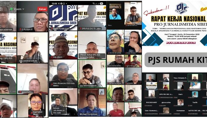 Rakernas PJS Menghasilkan Tiga Pedoman Organisasi Strategis
