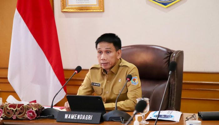 Wamendagri Wiyagus Imbau Pemda Lakukan Mitigasi Bencana Hidrometeorologi Basah