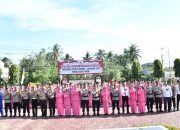 Pesan Kapolres Aceh Timur Kepada 66 Angotanya Yang Naik Pangkat*