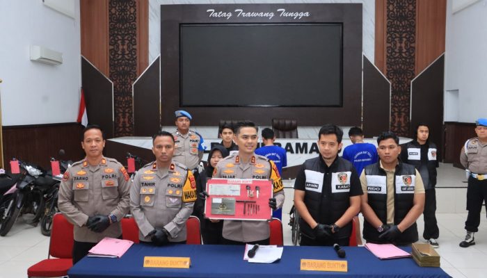 Polres Indramayu Ungkap Kasus Curanmor, Tiga Tersangka Diamankan