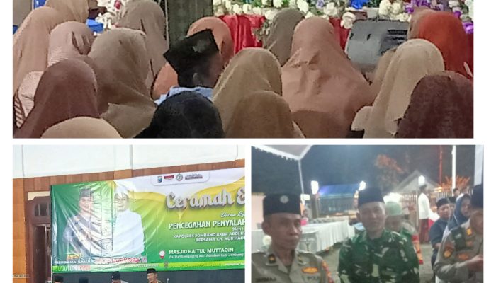 Ceramah dan tabliqh,dan tasyakuran Masjid Baitul Muttaqin Desa purisemanding,plandaan.oleh Mbah Bolong dan Kapolres jombang