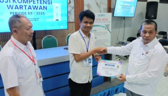 Muhammad Olifiansyah, Wartawan Indozone Raih Predikat Terbaik UKW PWI Malang Raya
