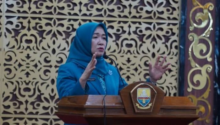 Menggerakan kebaikan dari kecamatan Hj.hesnidar haris ajak kader PKK menebar manfaat hingga ke aakar masyarakat