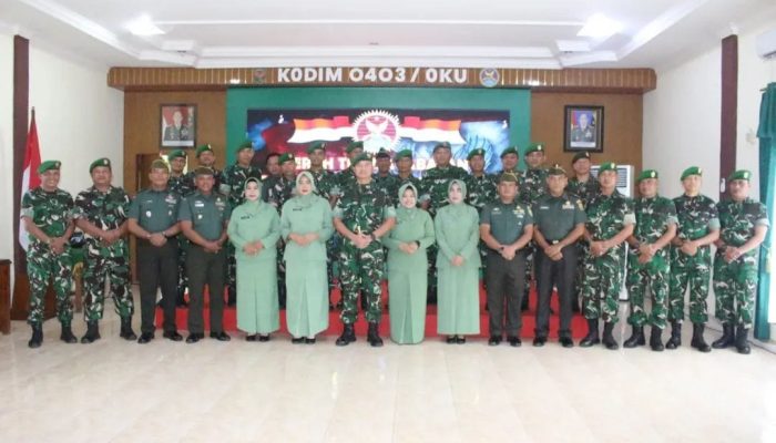 Dandim 0403/OKU Pimpin Sertijab Danramil dan Perwira Staf, Tegaskan Loyalitas dan Dedikasi Prajurit