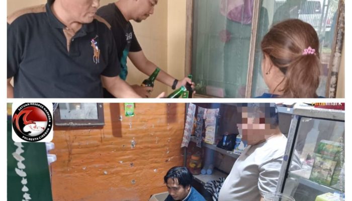 Polresta Cirebon Sita 168 Botol Miras Hasil Cipkon Operasi Lilin Lodaya