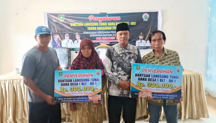 Penyaluran Bantuan Langsung Tunai Dana Desa (Blt-Dd) Tahap Terakhir 2025