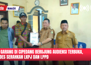 Aksi Garang Di Cipedang Berujung Audiensi Terbuka, Pemdes Serahkan Lkpj Dan Lppd