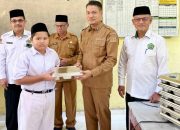 Wabup Aceh Timur Resmikan Serta Distribusi MBG Di Sekolah MIN 24 Gampong Baro