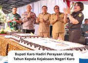 Bupati Karo Hadiri Perayaan Ulang Tahun Kepala Kejaksaan Negeri Karo