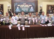 Polres Banyuasin Gelar Press Release Akhir Tahun 2025, Beberapa Capaian Kinerja dan Inovasi Diungkap