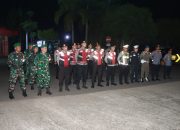 Polres Banyuasin Gelar Patroli Terpadu Jaga Kondusivitas Menuju Akhir Tahun