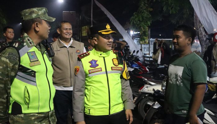 Kapolres Purwakrta Dan Dandim 0619 Turun Langsung Pantau Keamanan Malam Tahun Baru 2026