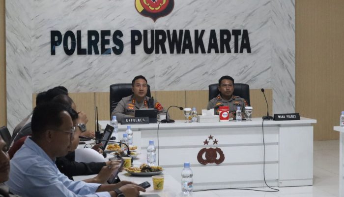 Perkuat Pemahaman Penegakan Hukum, Polres Purwakarta Ikuti Sosialisasi KUHAP dan KUHP Baru