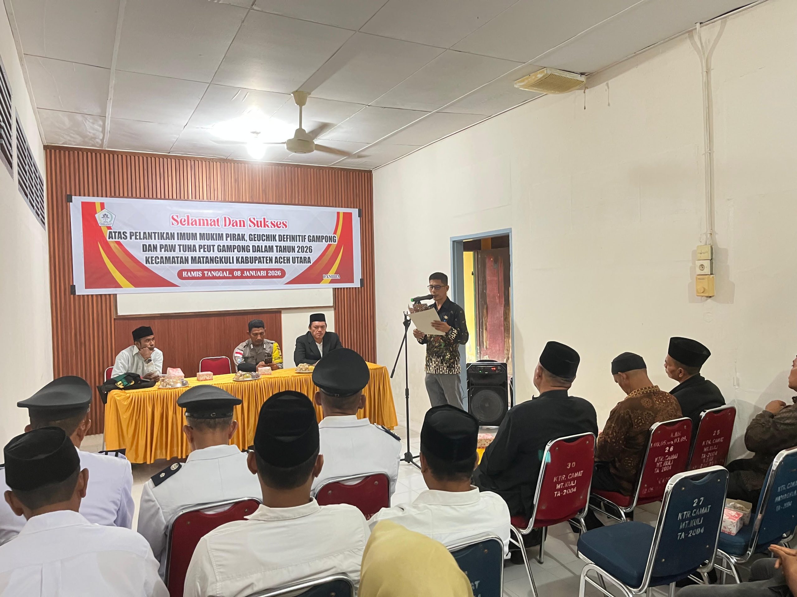 camat matangkuli lantik keuchik baru, harapan ditengah badai bencana 3 IMG 20260108 WA0004 scaled