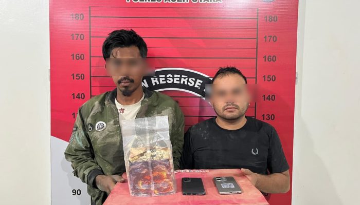Dua Pria Diciduk Satres Narkoba, Satu Kilogram Sabu Berhasil Diamankan