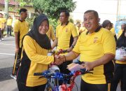 Kapolresta Cirebon Pimpin Olahraga Bersama, Perkuat Kebugaran Dan Soliditas Personel