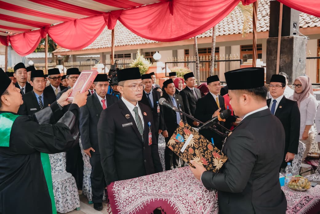 birokrasi tanpa jarak, pemkab tegal lantik pejabat di ruas jalan pagerbarang–jatibarang 2 IMG 20260110 WA0024