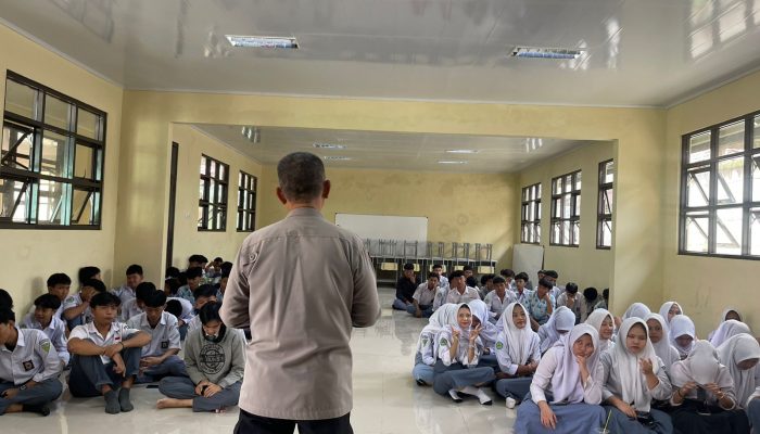 Cegah Kenakalan Remaja, Sat Binmas Polres Purwakarta Gelar Binluh di SMK Pasundan