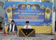 Peringati Ista Mi’raj, Polres Purwakarta Teguhkan Iman dan Kepedulian Sosial Personel Polri