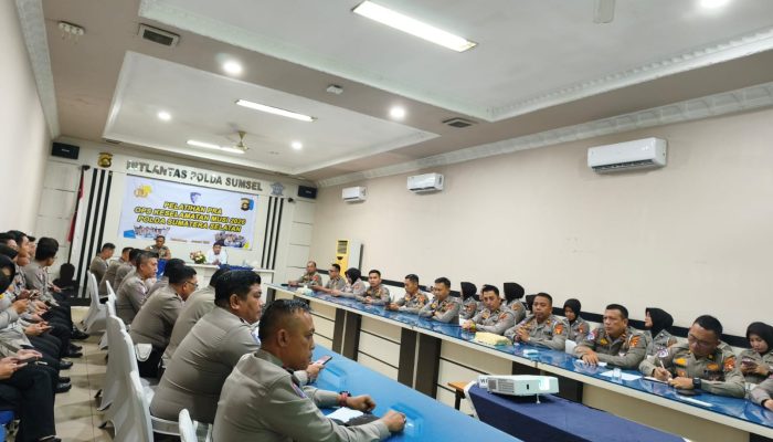 Persiapan Matang, Polres Banyuasin Ikuti Pelatihan Pra-Operasi Keselamatan Musi 2026