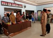 Kuwu Desa Guwa Kidul Supandi Lantik dan Ambil Sumpah Sekdes Baru