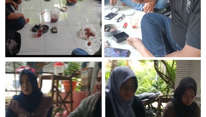 Jurnalis Jombang Bersatu(Jjb) Mengadakan Tasyakuran Puasa Rajab Di Rumah Ketua Kapas Dukuh Klopo Peterongan Jombang.