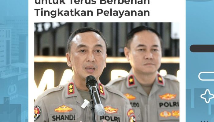 Polri Apresiasi Dukungan Publik, Tegaskan Tetap Dibawah Presiden RI