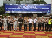 Siap Wujudkan Kamseltibcarlantas, Polres Purwakarta Gelar Apel Pasukan Operasi Keselamatan Lodaya 2026.