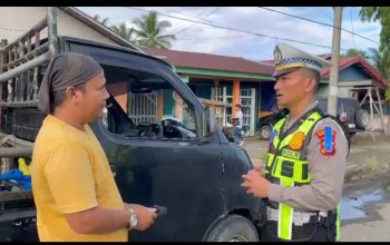 Hari Pertama Operasi Keselamatan Nala 2026 Puluhan Kendaraan Terjaring Operasi Satlantas Polres Mukomuko