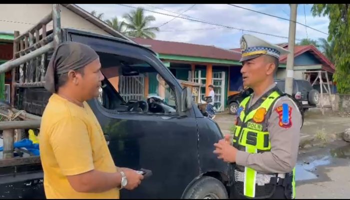 Hari Pertama Operasi Keselamatan Nala 2026 Puluhan Kendaraan Terjaring Operasi Satlantas Polres Mukomuko