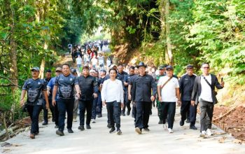 Bupati Purwakarta Om Zein Resmikan Jalan Alternatif Ranca Darah- Gurudug Dan Diberi NamaJalan KDM