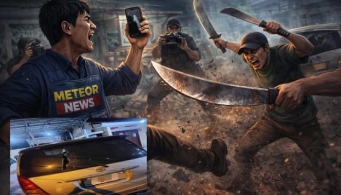 Diserang Parang Saat Liputan, Jurnalis MeteorNews Jadi Korban Intimidasi Brutal di Brebes