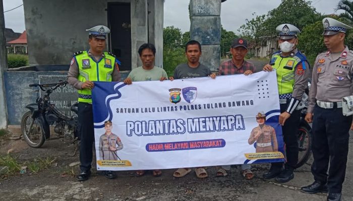 Ops Keselamatan Krakatau 2026 Digelar Masif, Sat Lantas Polres Tulang Bawang Turun Langsung Jaga Keselamatan Pengguna Jalan Lintas Timur Sumatra