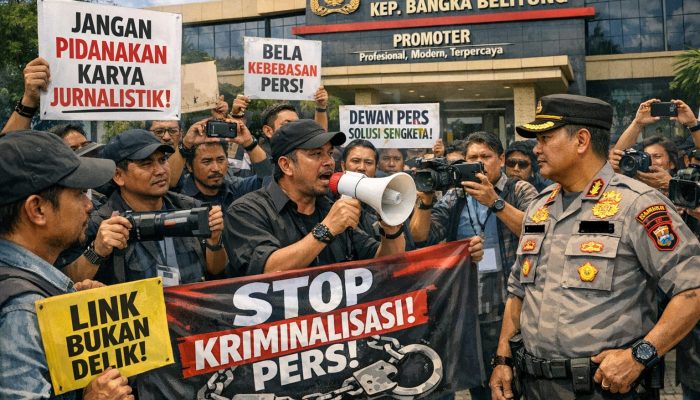Gelombang Solidaritas Wartawan Menguat, Tegaskan Sengketa Berita Bukan Ranah Pidana