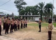Ciptakan Generasi Tangguh Dan Berkarakter, Polsek Rawa Jitu Selatan Gembleng Saka Bhayangkara Latihan Disiplin