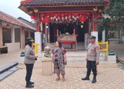 Patroli Monitoring Vihara Imlek 2577 Kongzili, Polresta Cirebon Pastikan Situasi Kondusif