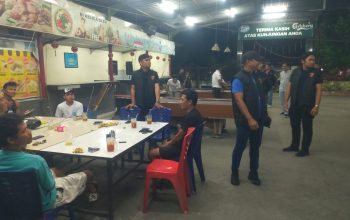 Polsek Kandis Gelar KRYD Pekat Jelang Ramadhan 1447 H, 24 Botol Miras Diamankan