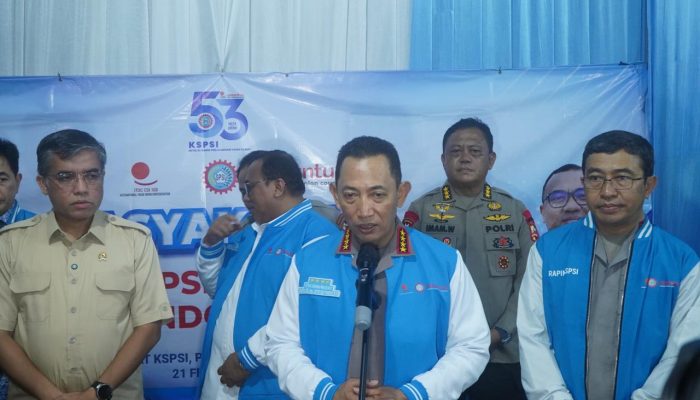 Saat Hadiri ITU dan ATUC Di Purwakarta, Kapolri Dorong Kesejahteraan Buruh dan Optimalkan Layanan Kesehatan BPJS